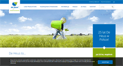 Desktop Screenshot of deheus.pl